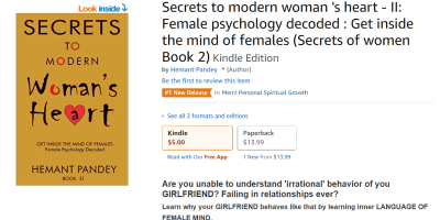 Secret to modern woman's heart - II
