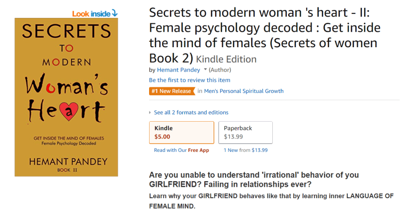 Secret to modern woman's heart - II